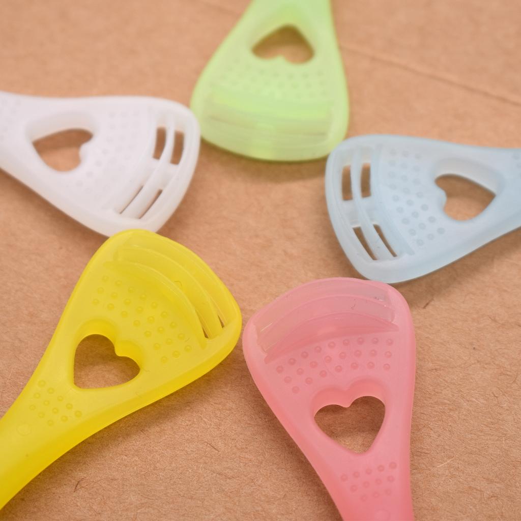 2Pcs Tongue Surface Oral Cleaning Brushes Adult Children Soft Silica Gel Tongue Scraper Color Random Oral Cleaner Brush