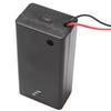 1Pcs New Batteries Plastic Shell 3X Aa Rectangular Embedded Battery Holder Storage Box Case 4.5V With Cover