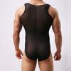 Men's, Large Stretch Mesh Onesie, Flirting, Sexy Temptation Bag, Three Colors of Egg Underwear, One Piece.