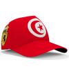 Tunisia Youth Diy Free Custom Name Number Tun Hat Nation Flag Tunisie Tn Islam Arabic Arab Tunisian Print Photo Baseball Cap