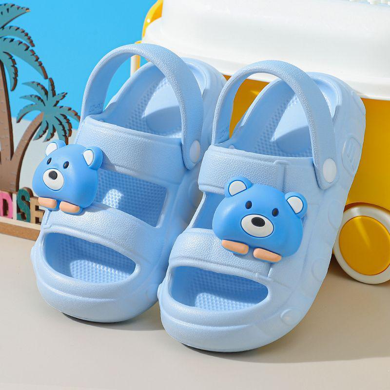 Bear Baby Anti-Collision Two-Way Non-Slip Sandals for Toddlers and Boys
