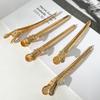 20Pcs Simple Salon Hairpin Clamps 9.5cm DIY Alligator Hair Clips Hair Care Hairdressing Duckbill Fluffy Clamps Barber