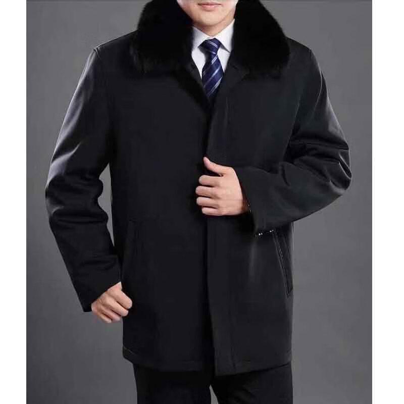 Annaiyi Men s Thickened Cotton Winter Jacket