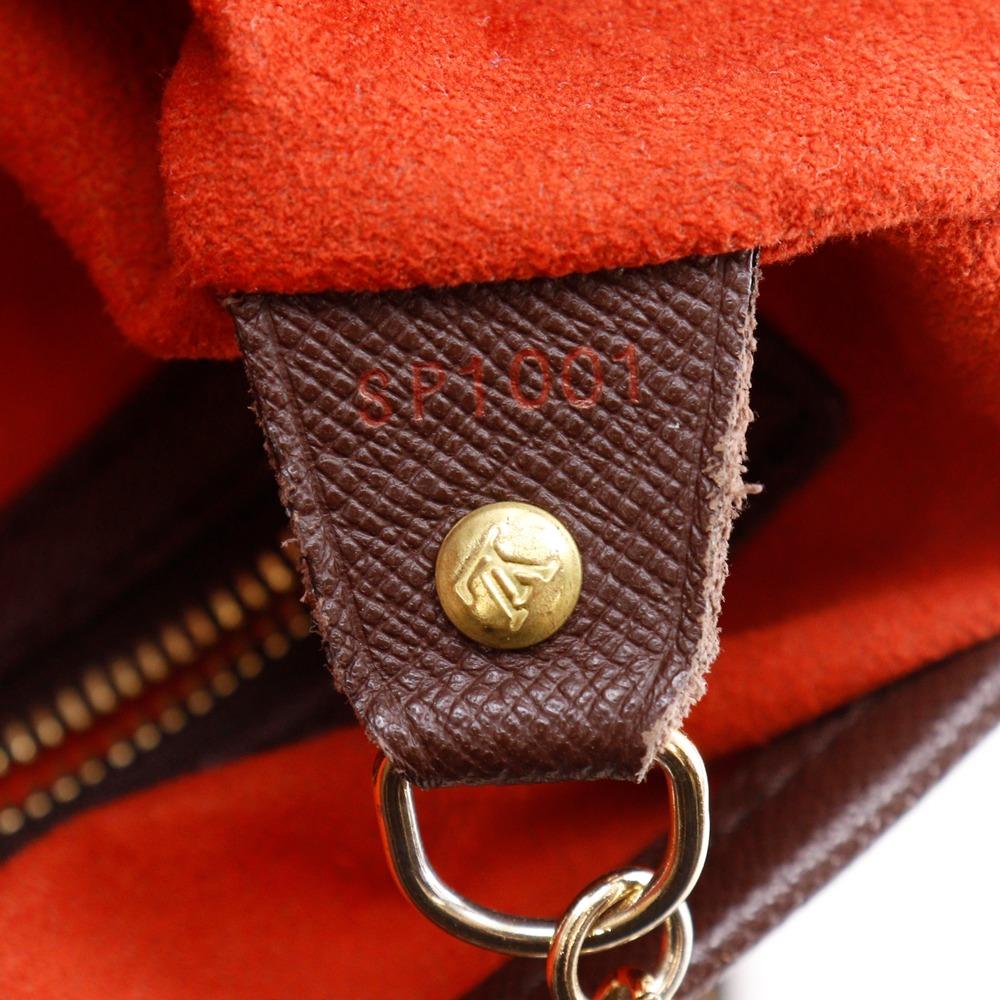 LOUIS VUITTON Male Tote Bag N42240 Brown Damier canvas Women Used