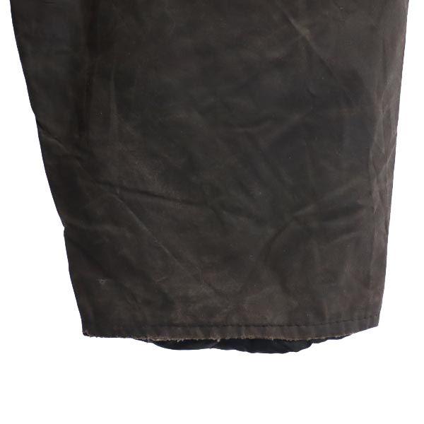 Barbour Oiled Jacket M Dark Brown Wax Men's Used