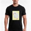 Budgie Yellow Background TShirt Summer Casual Cotton Tee Oversized Streetwear Tops Vintage Graphic Print Unisex Unisex Women