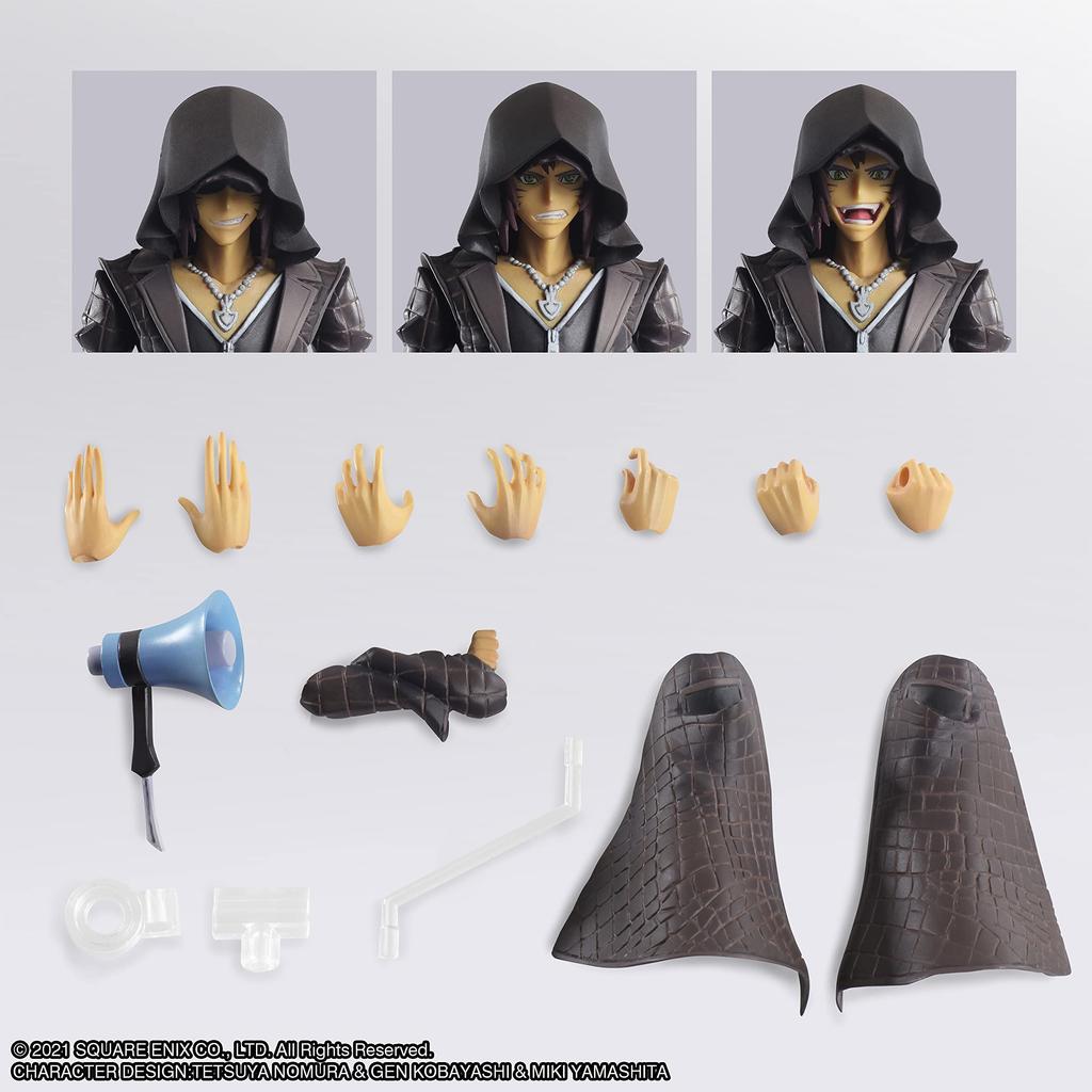 The World Ends With You Bring Arts Minamimoto PVC Painted Action Figure