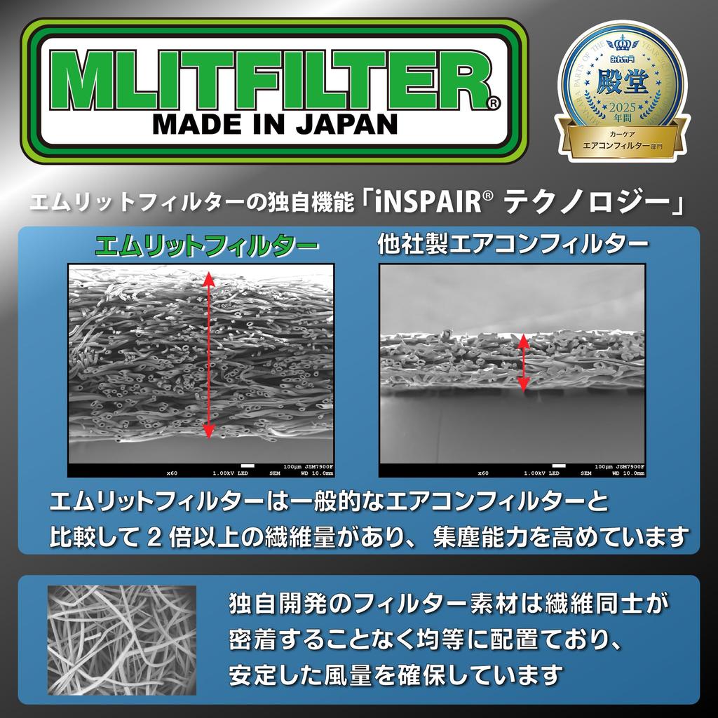 Emrit Filter Toyota Air Conditioner Filter The new standard for new Toyota vehicles Pollen and D-020(G) - (Toyota, Lexus, Mazda, Daihatsu) -