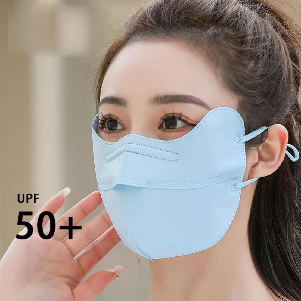 

Breathable Sunscreen Mask Anti-UV Riding Face Mask Fashion Anti-sun Mask Gift 07