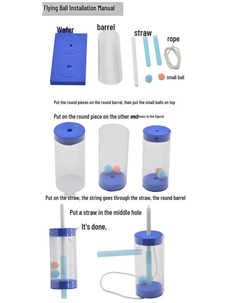 Dancing Ball Airflow Experiment Kit