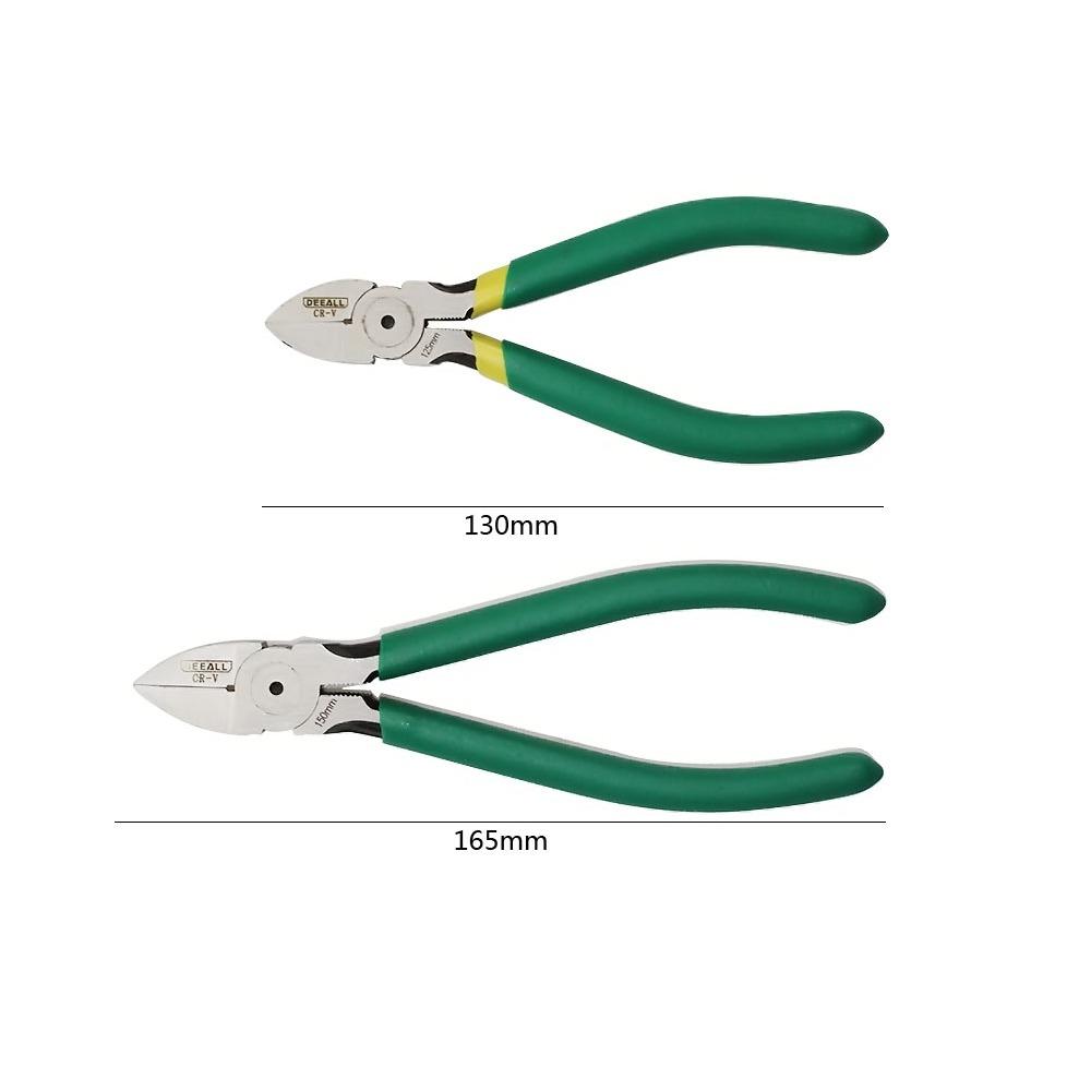 CR-V Plastic Pliers 5/6inch Jewelry Electrical Wire Cable Cutters Cutting Side Snips Hand Tools Electrician Tool