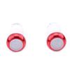 1 Pair Cycling   Handlebar End Red LED Plug Light   Warning Lamp (black)