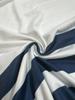 Navy Anchor Print Halter Dress with Stripes and Patchwork Sleeveless Design