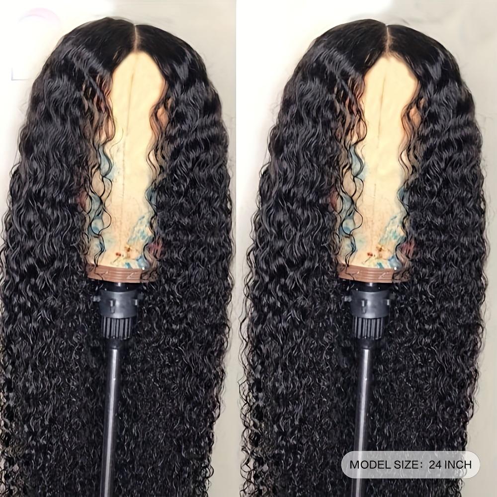 Long Curly Glueless Wigs Women Heat Resistant Synthetic Hair Wig