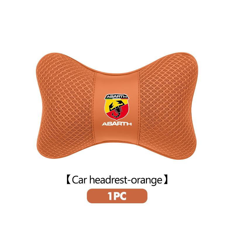 Car Headrest Lumbar Support Neck Pillow Lumbar Support Cushion For Abarth Freemont Strada 500x Grande Punto Ducato Stilo Palio