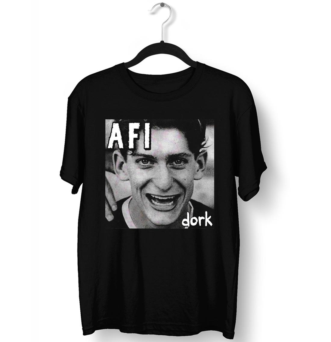 Retro AFI Band Dork Album TShirt Short Sleeve Black Unisex S-2345XL EM0358 Unisex T-Shirt XXL