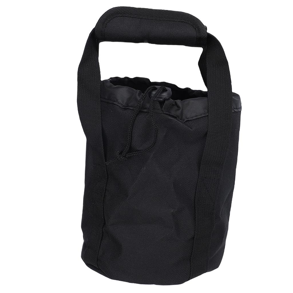 Heavy Duty Shotput Bag with Comfortable Handle Foam Pad for Carrying Single Ball From 6 LBS to 16 LBS