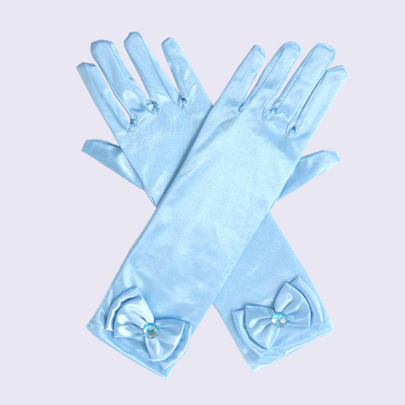 Elsa Princess Accessory Set: Crown, Wand, Gloves, Braids, Necklace, Bracelet, Earrings