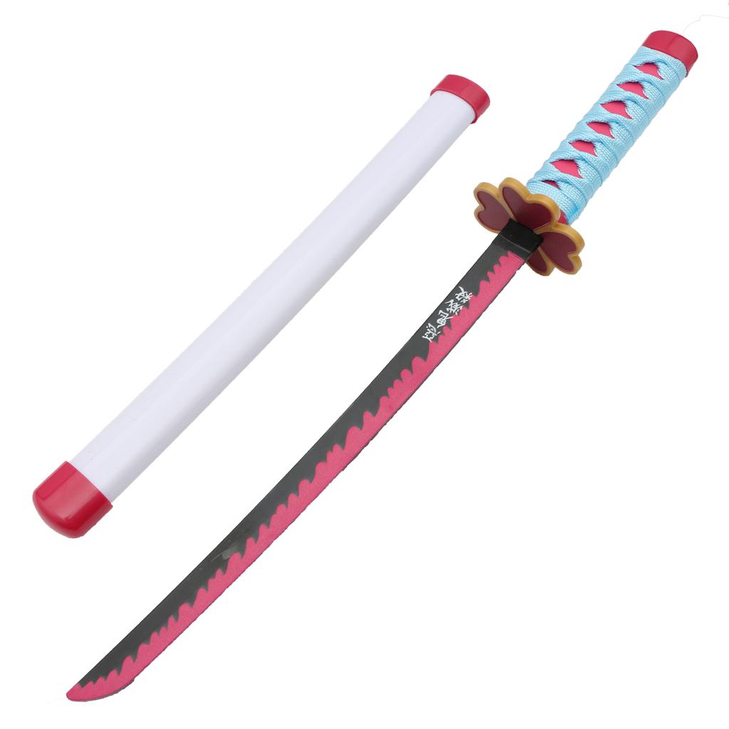 45cm Neuestes Cosplay Hagashi Akihito Kunststoff Katana Modell Rollenspiel Anime 18 Zoll Shinazugawa Sanemi Spielzeugschwert
