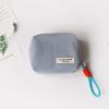Solid Color Coin Purse Large Capacity Corduroy Sanitary Napkin Storage Bag Multifunctional Storage Bag Multi-Purpose Use