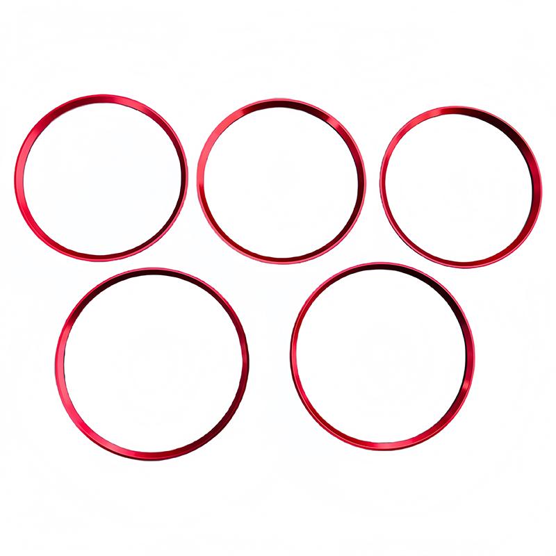 

Set Air Conditioner Vent Outlet Ring Trim Decor For Mercedes Benz A B Gla Cla Class W176 W246 C117 X156 Amg 2012-
