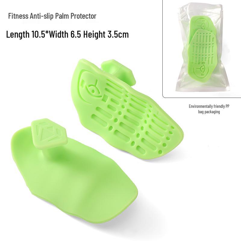 Halter Anti-Slip Silikon Avuç İçi Koruyucuları - Avuç İçlerini ve Parmakları Korur - Kaymaz, Aşınmaya Dayanıklı Fitness Ekipmanı