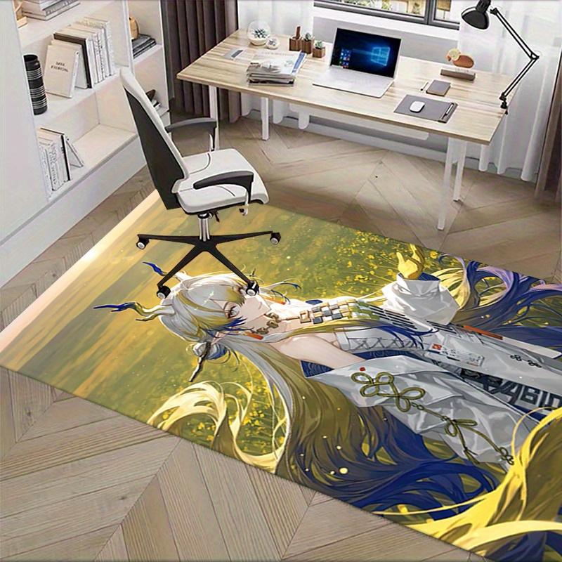 1pc Fantasy Character,Traditional Outfit,Arknights Office Carpet Soft Polyester Entrance Carpet Wash