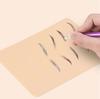 Eco-Friendly Small Silicone Tattoo Practice Skin for Beginners - Portable, Handmade, Skin Color Microblading Simulation