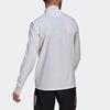 adidas Casual Sports Running Retro Stand Collar Colorblock Jacket Men’s White