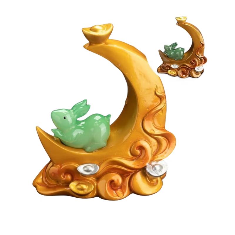 Color-Changing Jade Rabbit Tea Pet