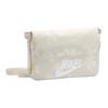 New Nike Sportswear Fabric Crossbody Bag Women's Light Earth Brown & Sail White HJ8505-104
