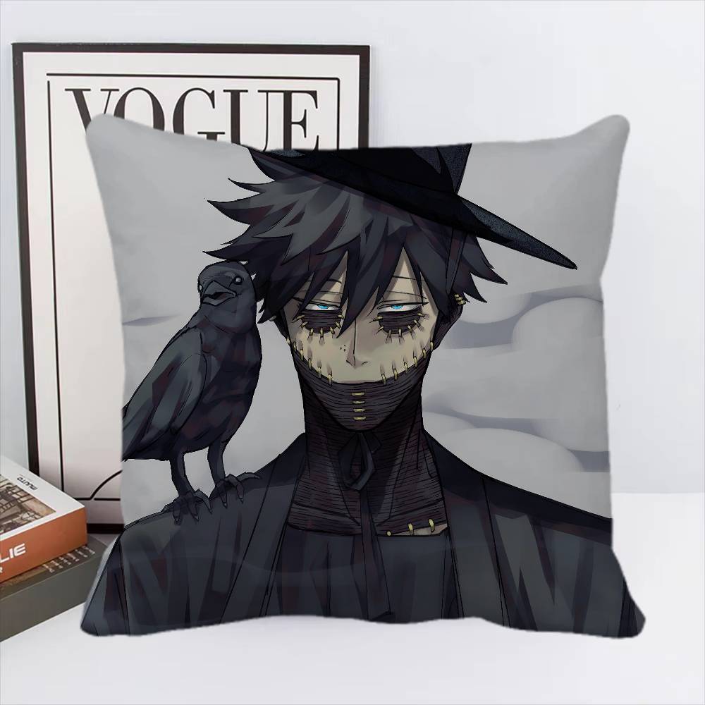My Hero Academia Dabi Anime Pillow Case Square Pillow Bedroom Sofa Leisure Comfort Cushion Car Living Room Home Decoration