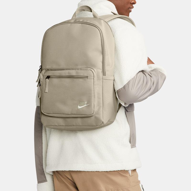 Nike Fabric Backpack Regular Unisex Light Khaki Casual DB3300-230