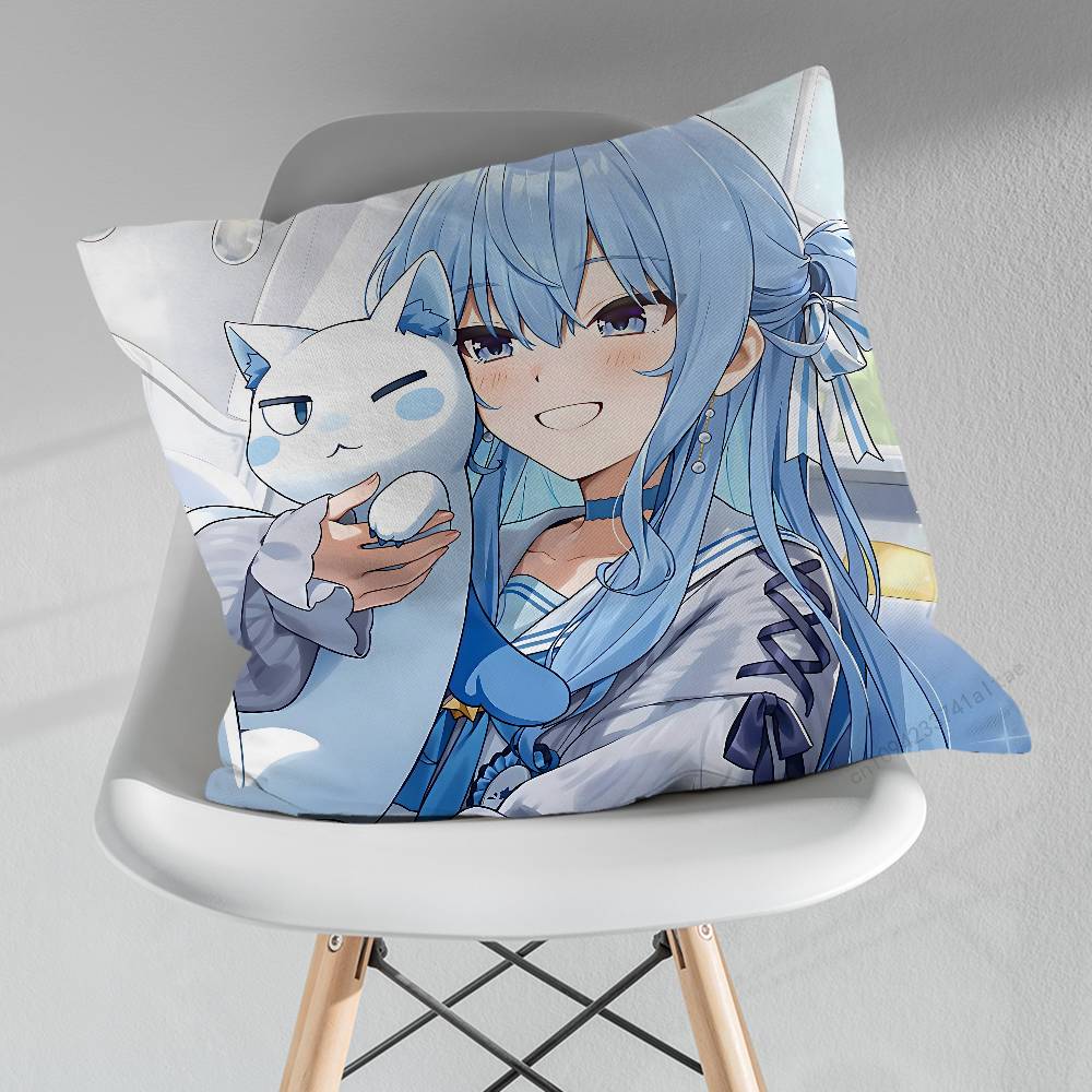 HHoshimachi SSuisei Throw Pillow Case Living Room Sofa Cushion Cover For Home Bedroom Decoration Protector