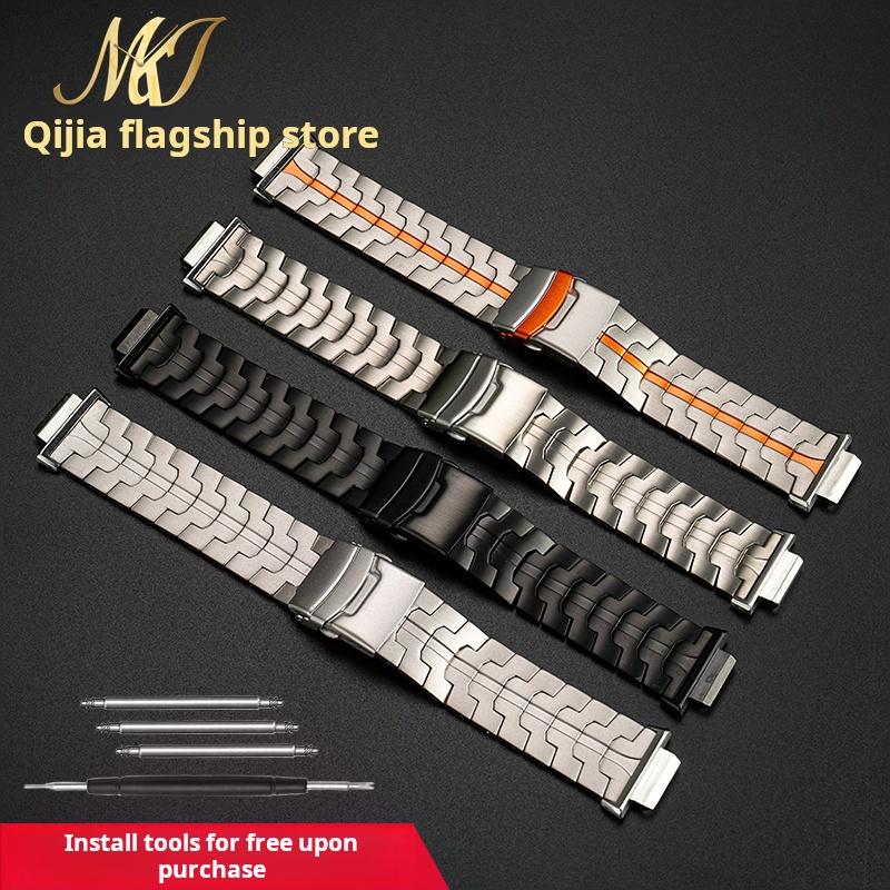 GA-2100 Für Casio GSHOCK GA2100 2110 GA-B2100 Herren Armband Titanlegierung Edelstahl-Adapterband Herren Uhrenzubehör