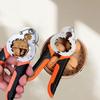 Vanadium Chromium Steel Walnut Cracker Anti-slip Pecan Nut Shell Peeler Nut Clamp  Walnut Cracking