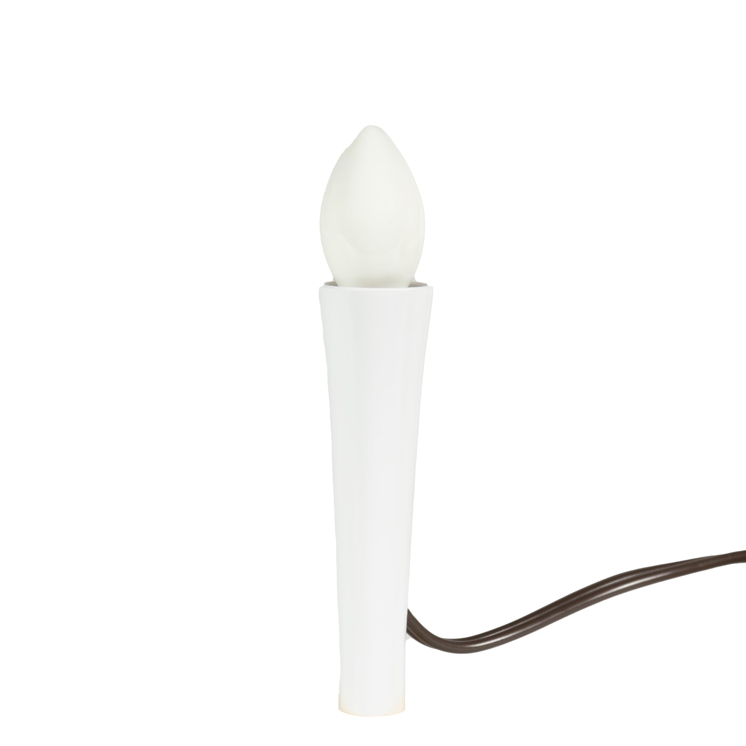 

Sunmany Electric Candle, Incandescent Bulb Compatible, Outlet Type, Compact, Blends Into Your Interior, Modern Buddhist Altar Accessory, Large,