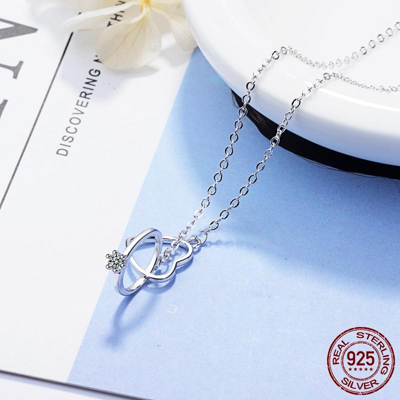 Trendy Circle Collier Chain Link Necklace For Women Cz Party Gift Copper Trendy Necklace Luxury Jewelry Collar