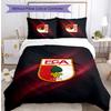 FC Augsburg FC Printed 3PCS Bedding Set Breathable Duvet Cover with Pillowcases Decorative Bed Linen for Bedroom Home