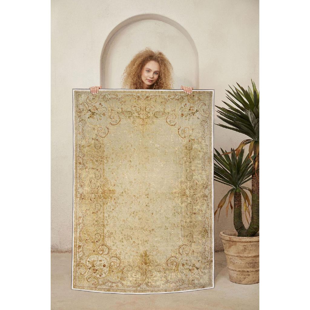 Decorative Special Design Modern Floor Rugs Patterned Non-Slip Base Washable