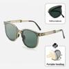 Foldable Women's Sunglasses - Fashionable Sun Protection for Influencers