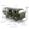 Simulation Alloy 1:18 Russia UAZ Hunter Off Road 4x4 SUV Car Model Sound  Light Collectibles Birthday Gift for Boy Toy Vehicles