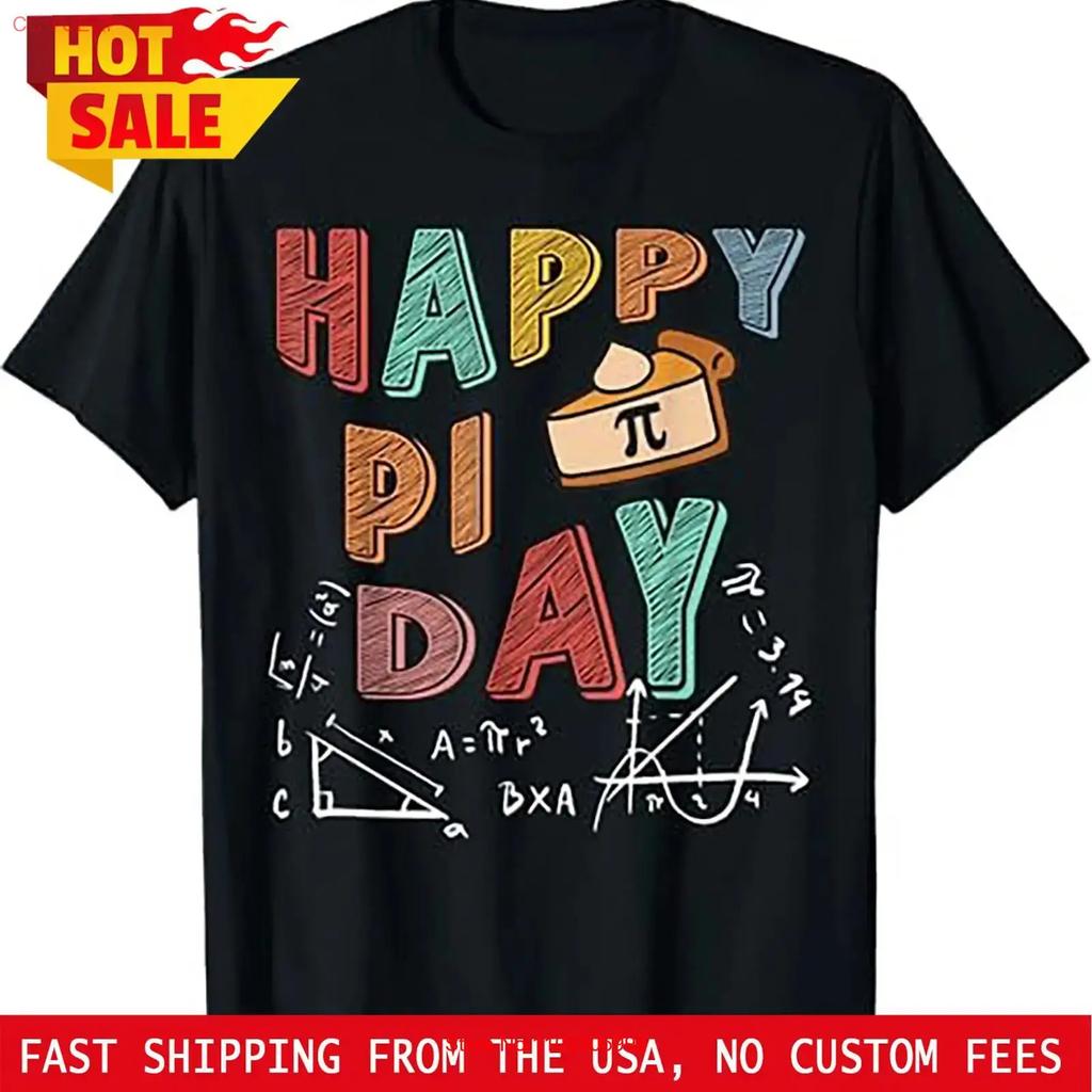 3 14 Pi Day Pie Symbol For Math Lovers And Kids T Shirt Vintage Stylish Comfortable Streetwear Versatile Graphic Casual