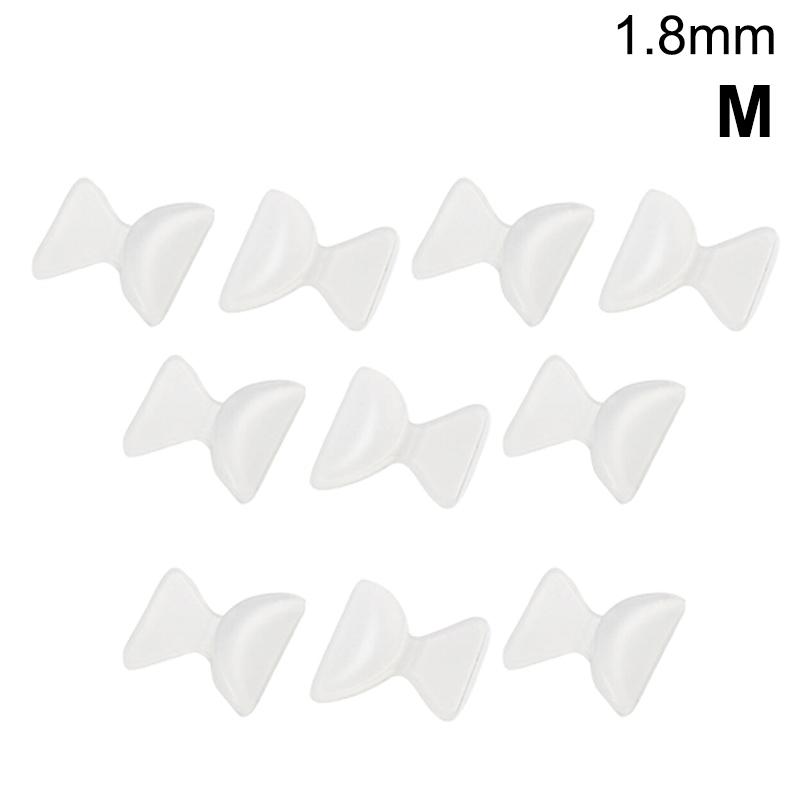 5Pairs Eyeglasses Anti Slip Nose Pads Soft Silicone Self Adhesive Glasses Nose Holder Long Lasting Spectacles Nose Support