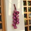 6Pcs Fake Garlic String Decoration Lifelike Multi-Color Kitchen Accent Kitchen Decor For Rustic Or Modern Interiors