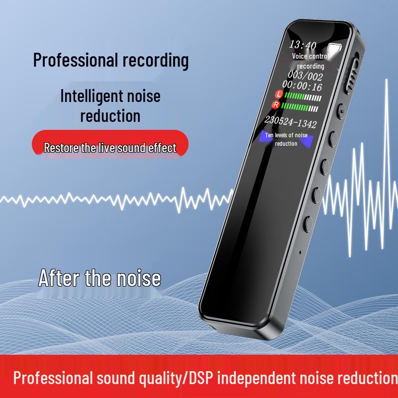 Professional Voice Recorder with Noise Reduction & Long Standby, Voice-to-Text Feature, and Dedicated Recording