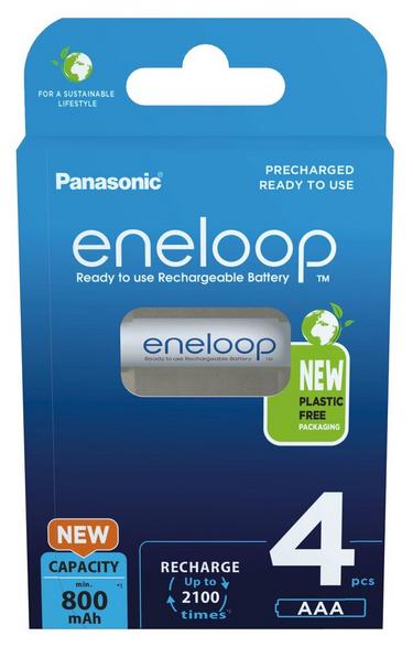 Eneloop aaa 800mah batteries 4 pcs.
