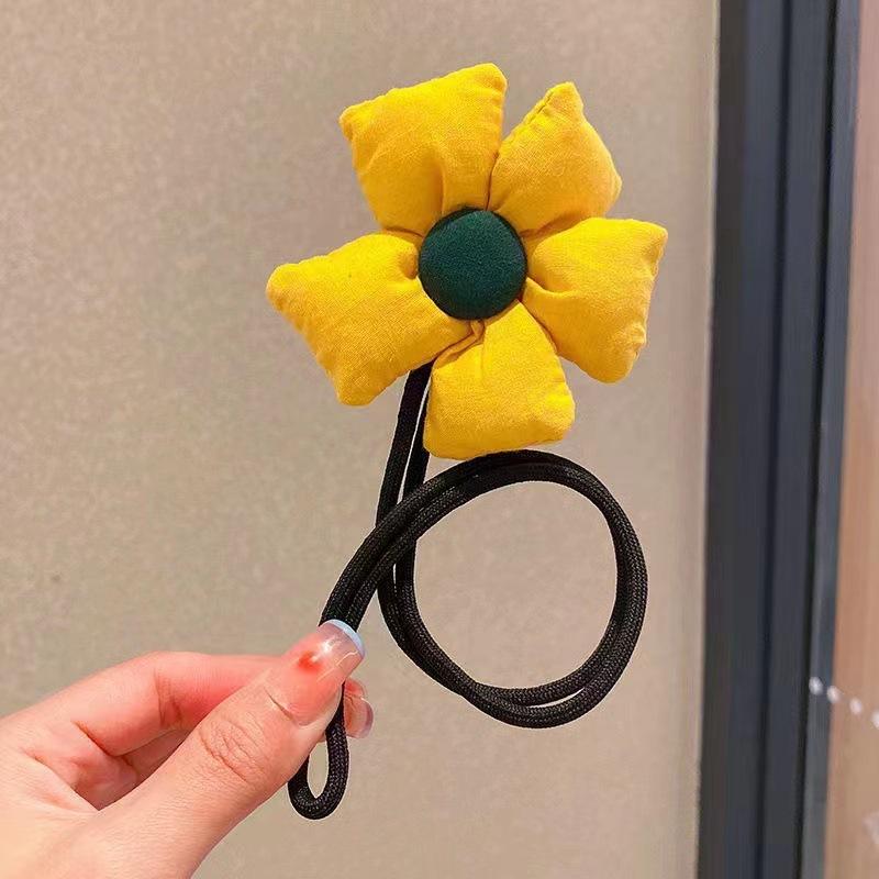 Charm Flower Children's Non-Scraping Ideal Tool Hair Flower Headpiece Hair Braid Maker 1 PC for Girls To Tie Their Hair Up Little Girl Hairpin Styler