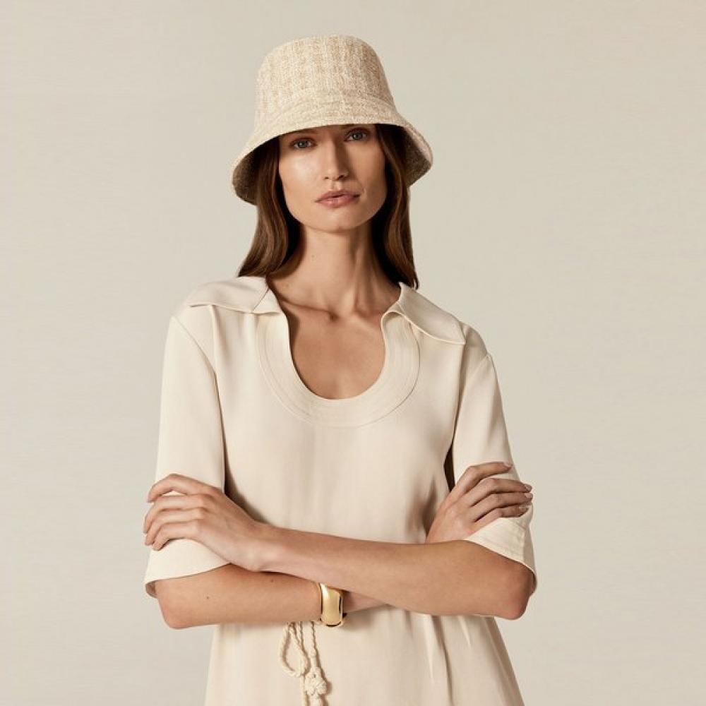 Helen Kaminski Esti Cotton Blend Bucket Hxshi124250 creamy/OS