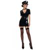Womens Sexy Police Officer Costume Set Halloween Party Role Play Cosplay Outfit